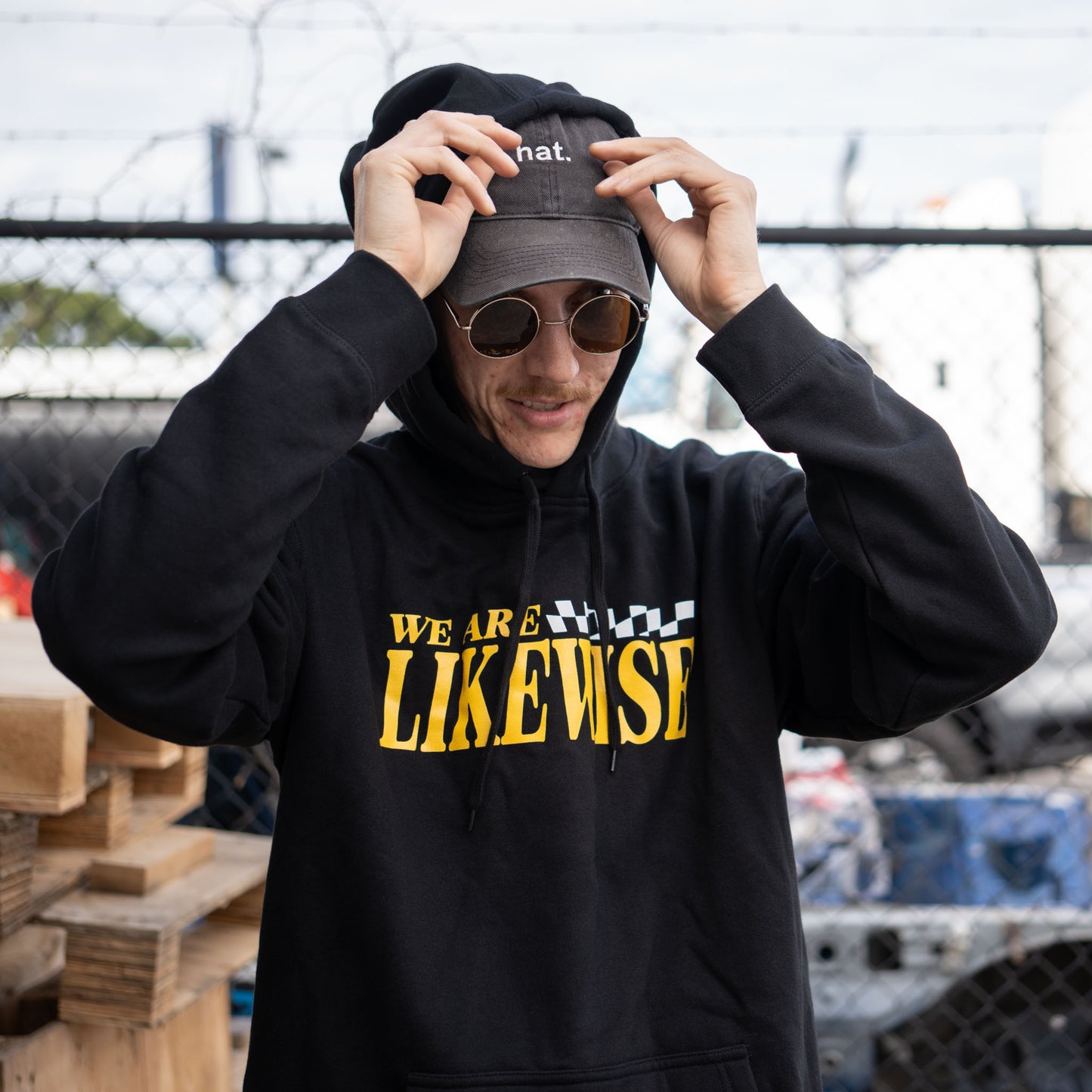 Race Track Hotdog Hoodie