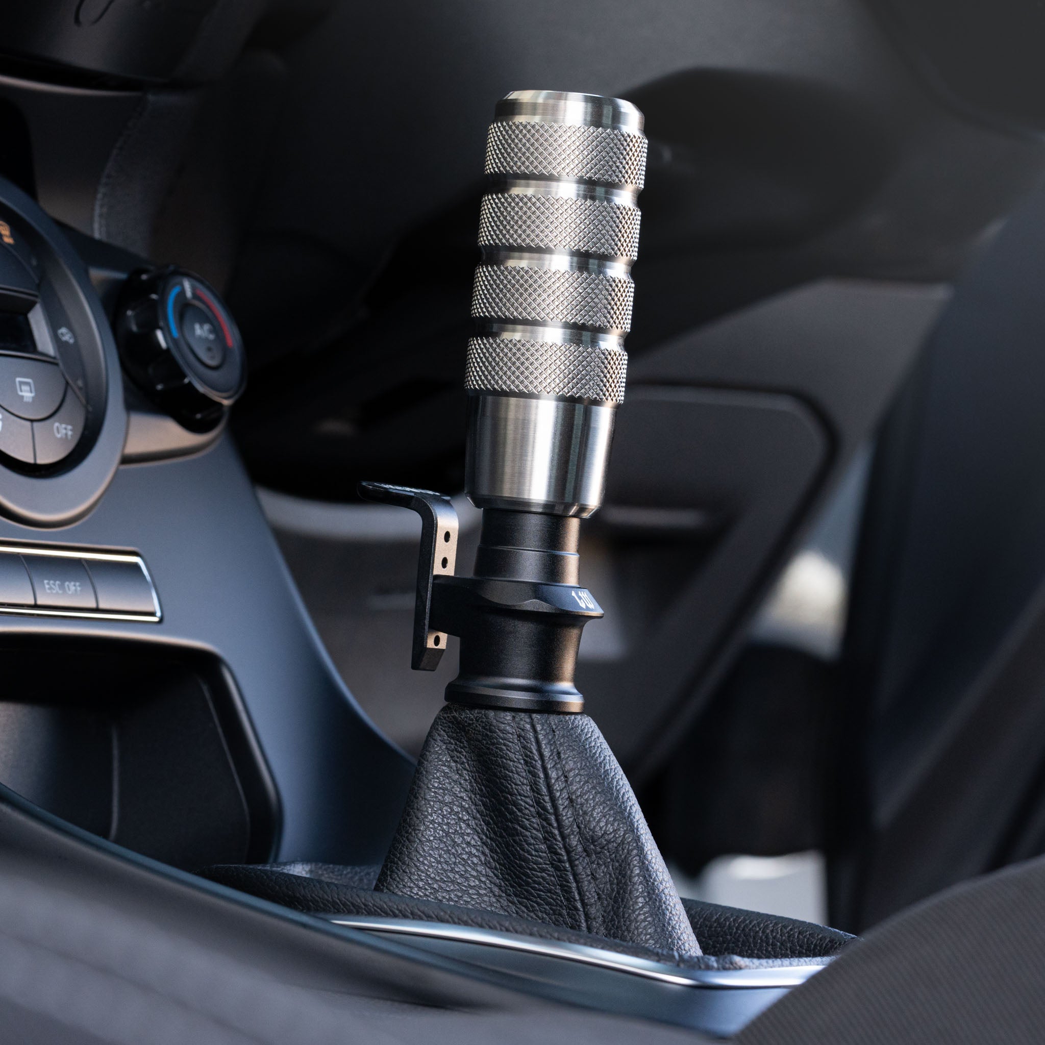 SSCO Neo Chrome Slim Aluminum Reverse Lockout Shifter For Focus ST / RS & Fiesta